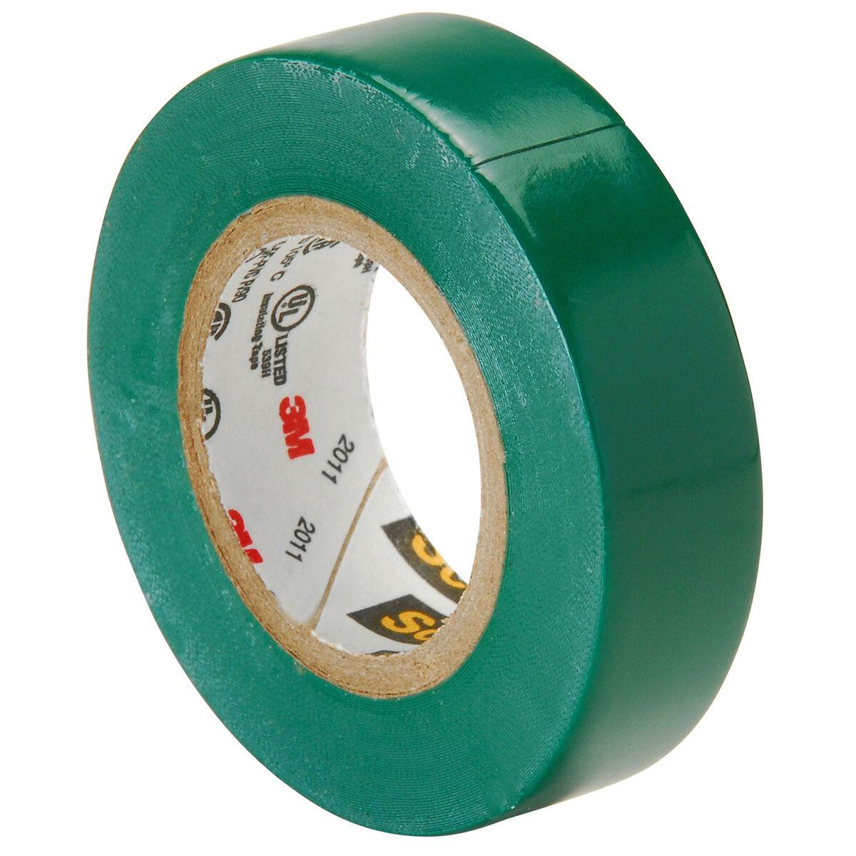 3M 35 Green Electrical Tape 1 2 X 20 Ft   350 316 HR 0.default 